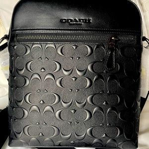 New Coach Houston Flight Bag